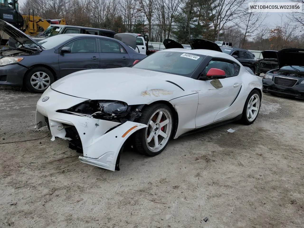 2020 Toyota Supra Base VIN: WZ1DB4C05LW023856 Lot: 84893744