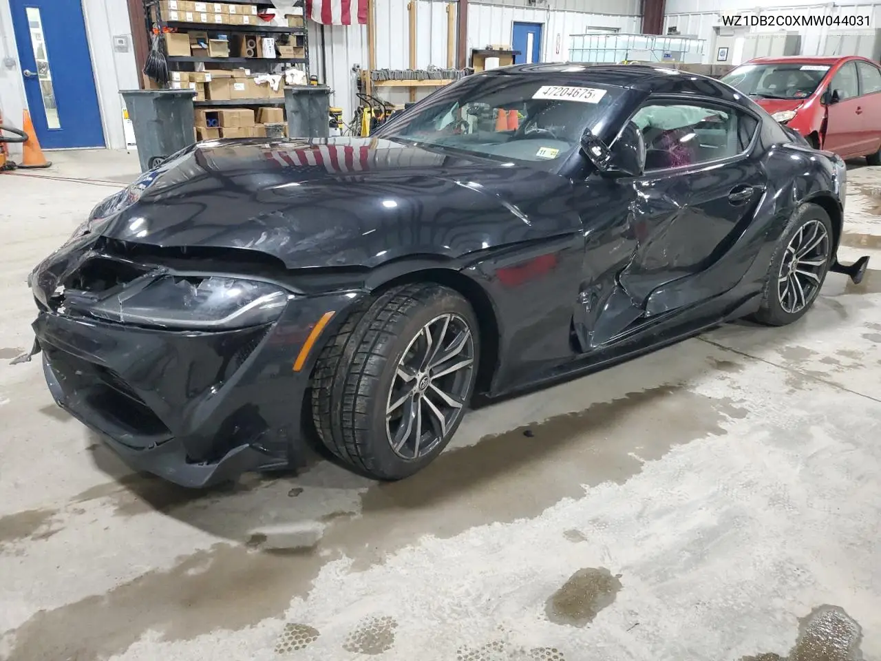 2021 Toyota Supra VIN: WZ1DB2C0XMW044031 Lot: 47204675