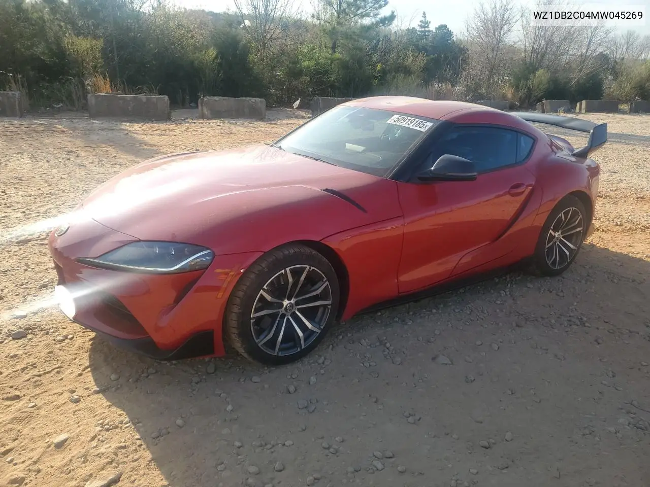 2021 Toyota Supra VIN: WZ1DB2C04MW045269 Lot: 51320925