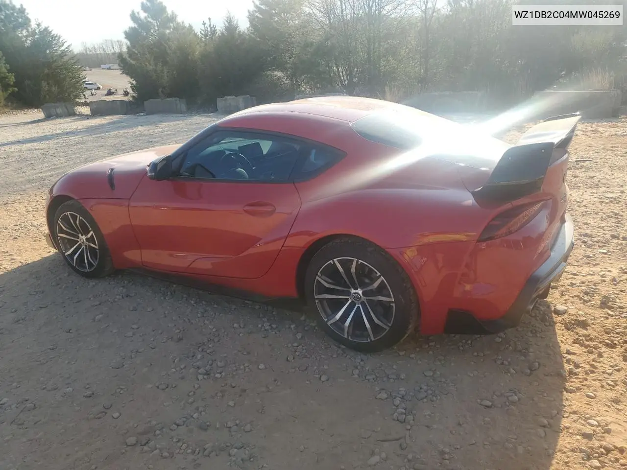 2021 Toyota Supra VIN: WZ1DB2C04MW045269 Lot: 51320925