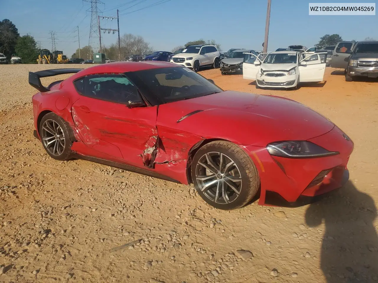 2021 Toyota Supra VIN: WZ1DB2C04MW045269 Lot: 51320925