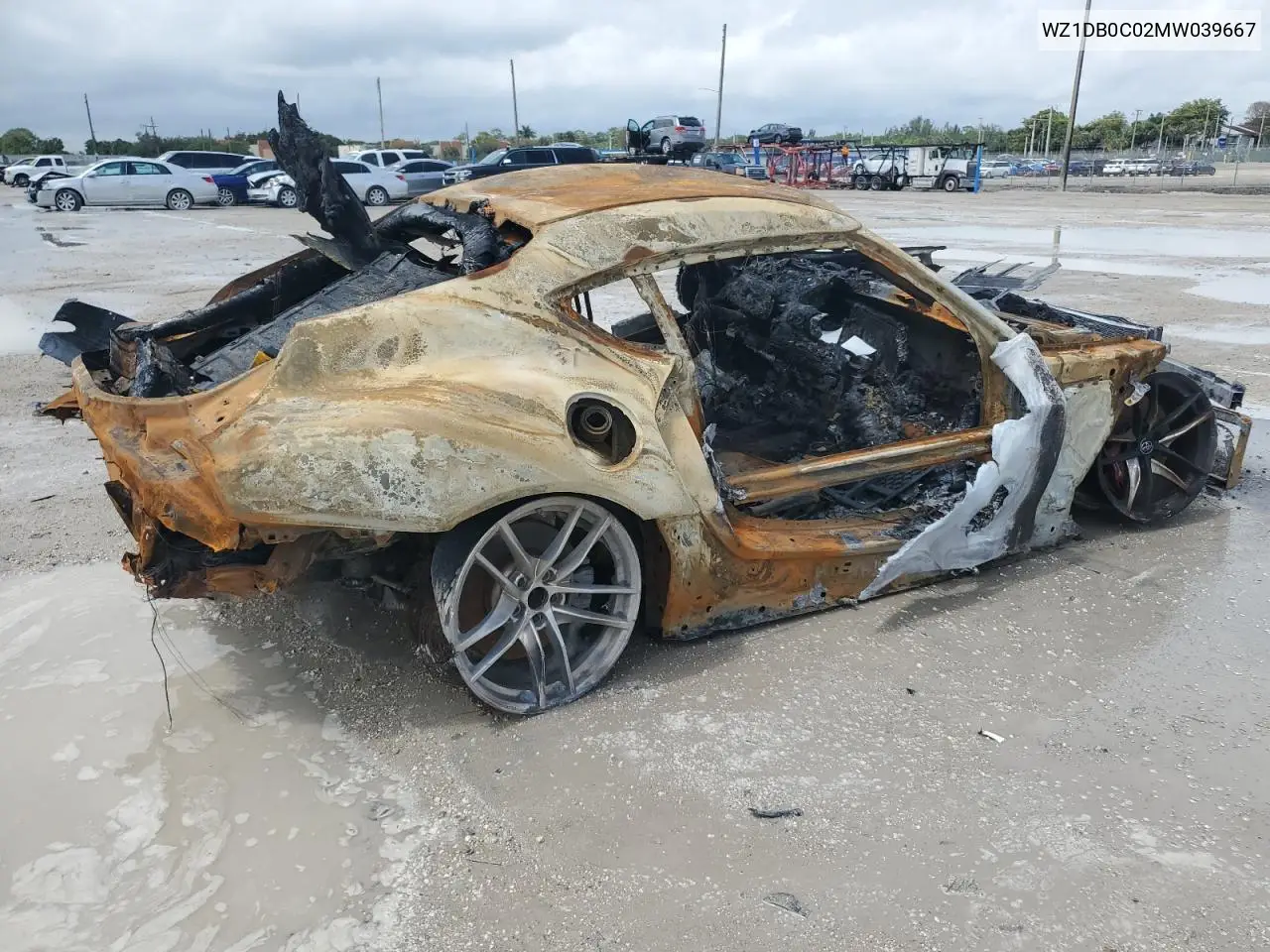 2021 Toyota Supra Base VIN: WZ1DB0C02MW039667 Lot: 52436675