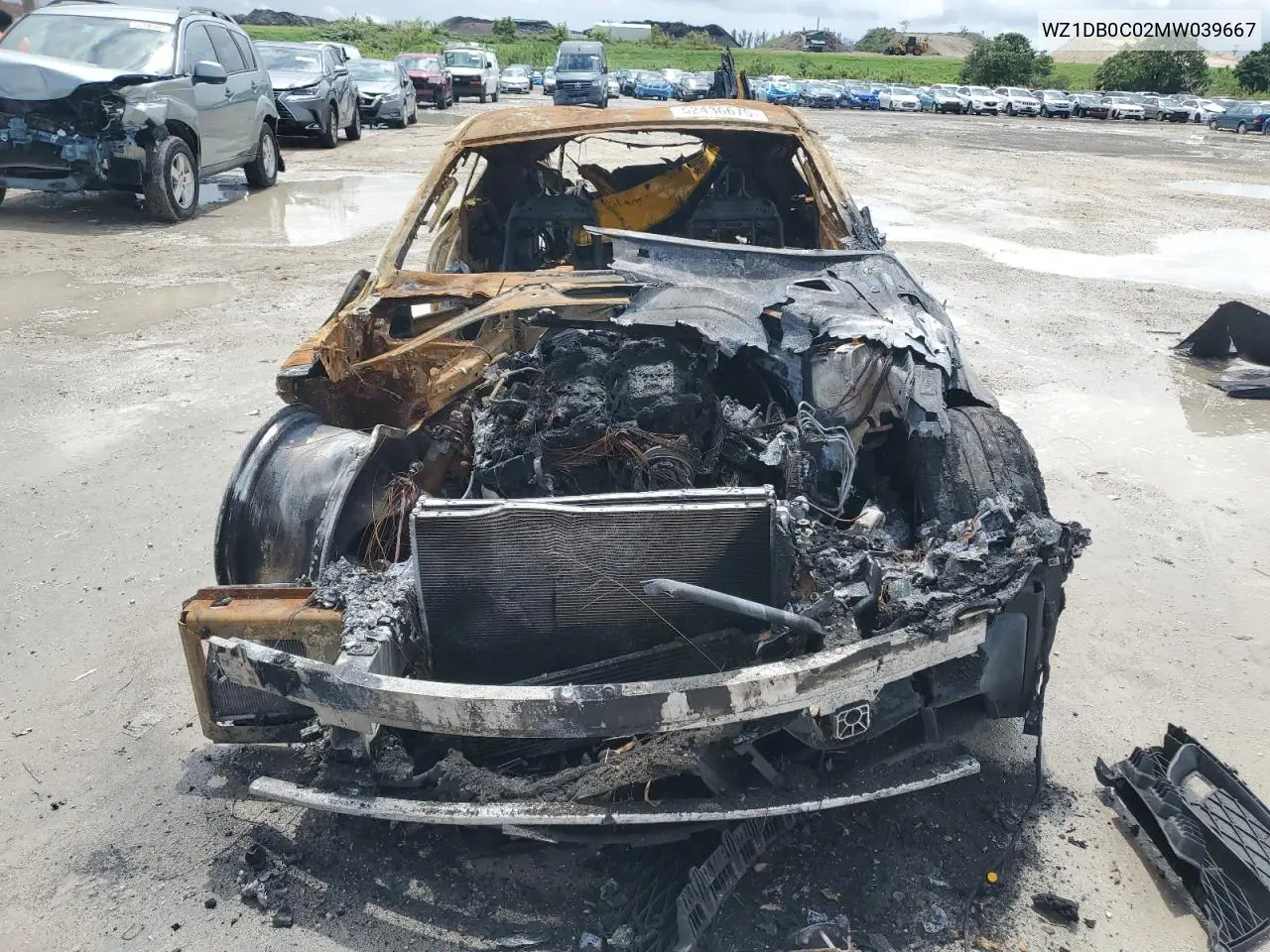 2021 Toyota Supra Base VIN: WZ1DB0C02MW039667 Lot: 52436675