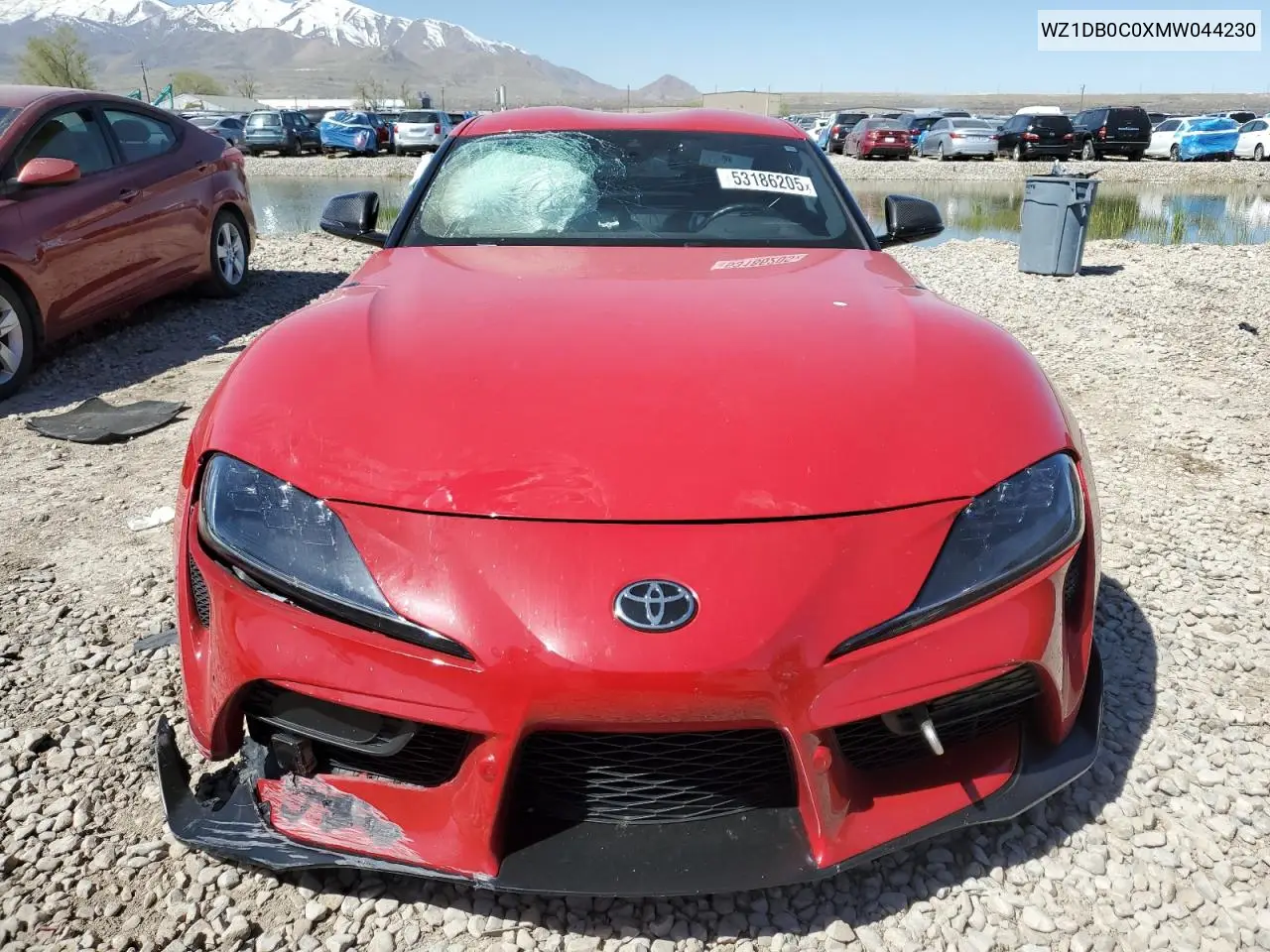 2021 Toyota Supra Base VIN: WZ1DB0C0XMW044230 Lot: 53186205