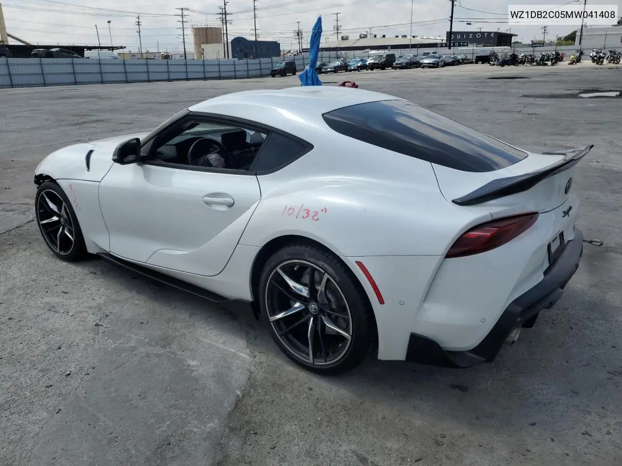 2021 Toyota Supra VIN: WZ1DB2C05MW041408 Lot: 54564665