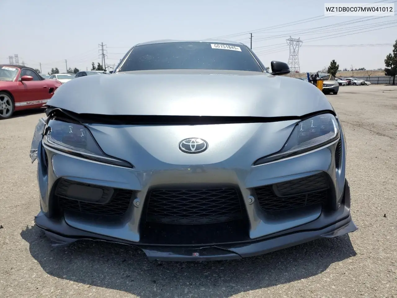 2021 Toyota Supra Base VIN: WZ1DB0C07MW041012 Lot: 60151845