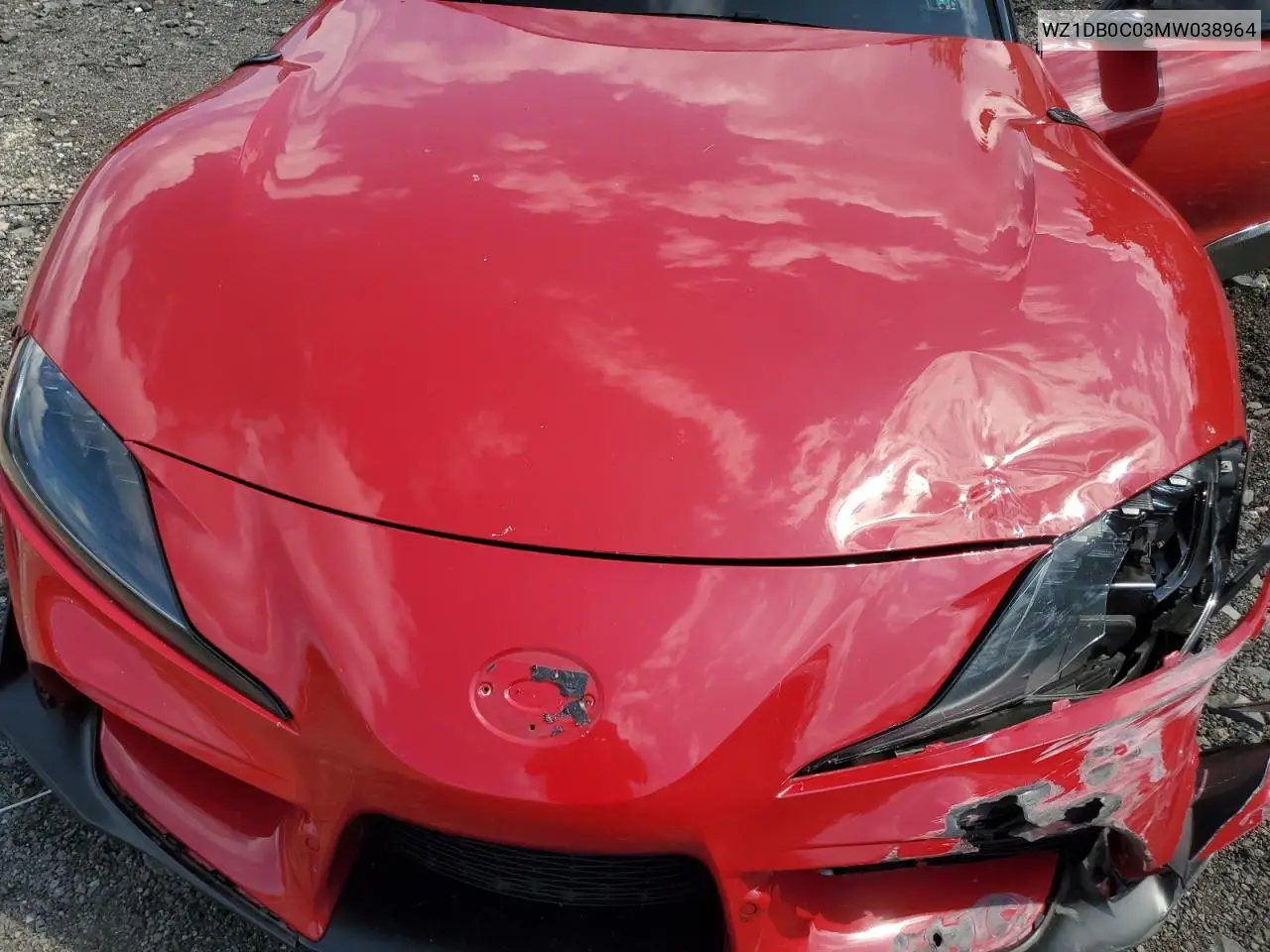 2021 Toyota Supra Base VIN: WZ1DB0C03MW038964 Lot: 61932835