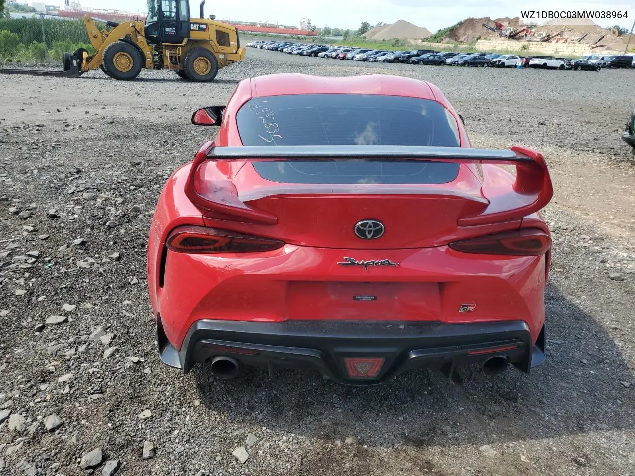 2021 Toyota Supra Base VIN: WZ1DB0C03MW038964 Lot: 61932835
