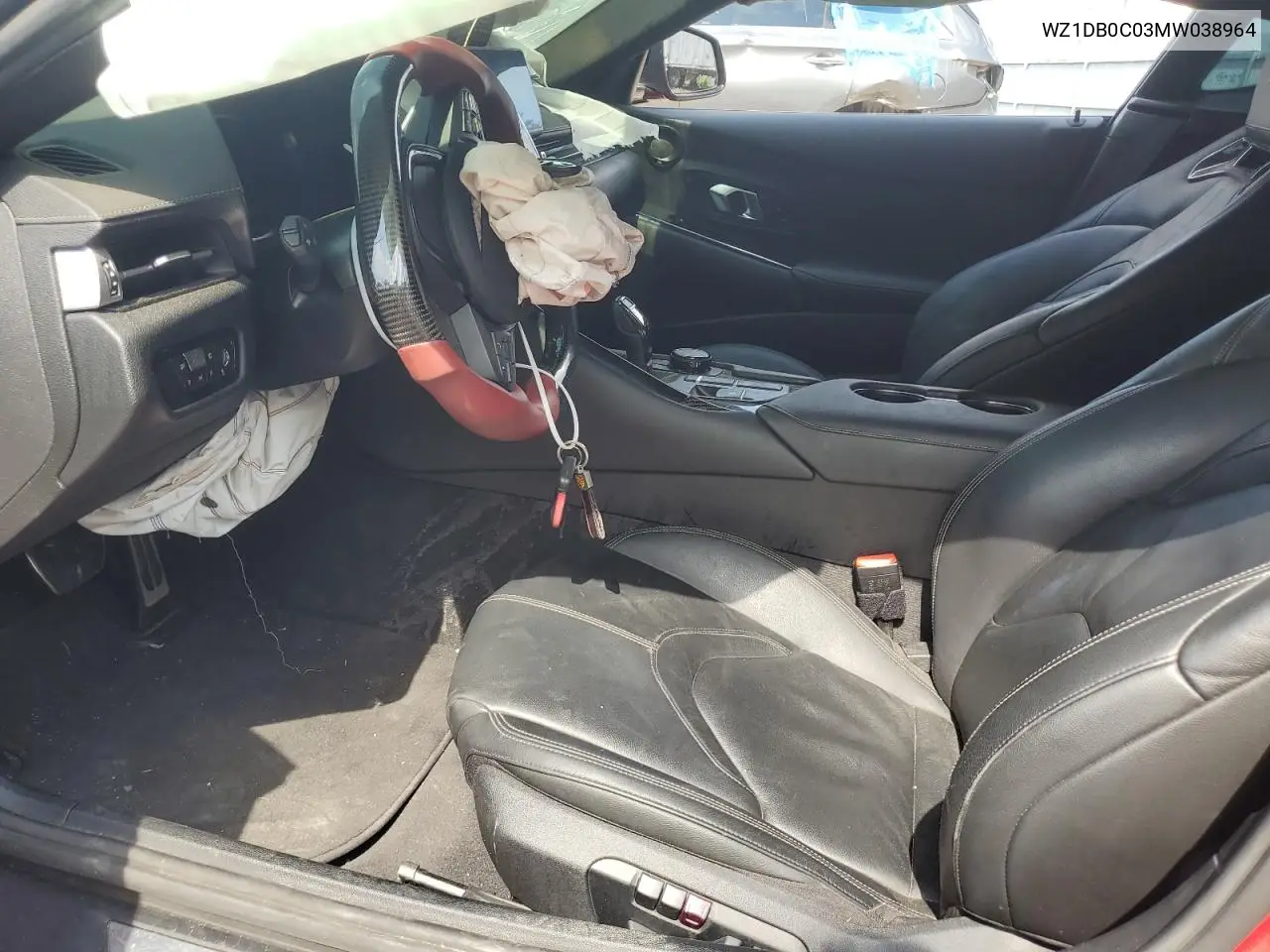 2021 Toyota Supra Base VIN: WZ1DB0C03MW038964 Lot: 61932835