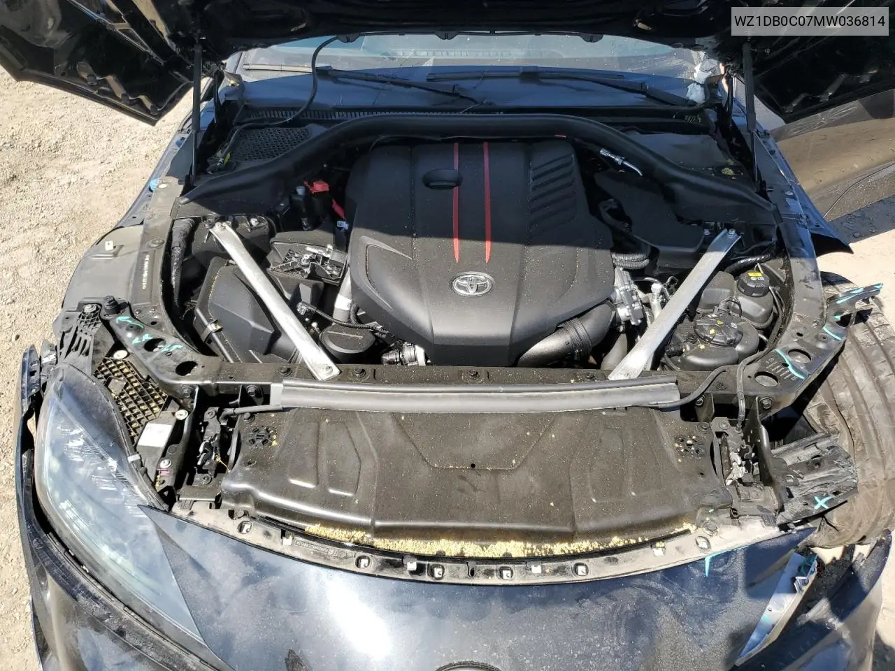 2021 Toyota Supra Base VIN: WZ1DB0C07MW036814 Lot: 63338005