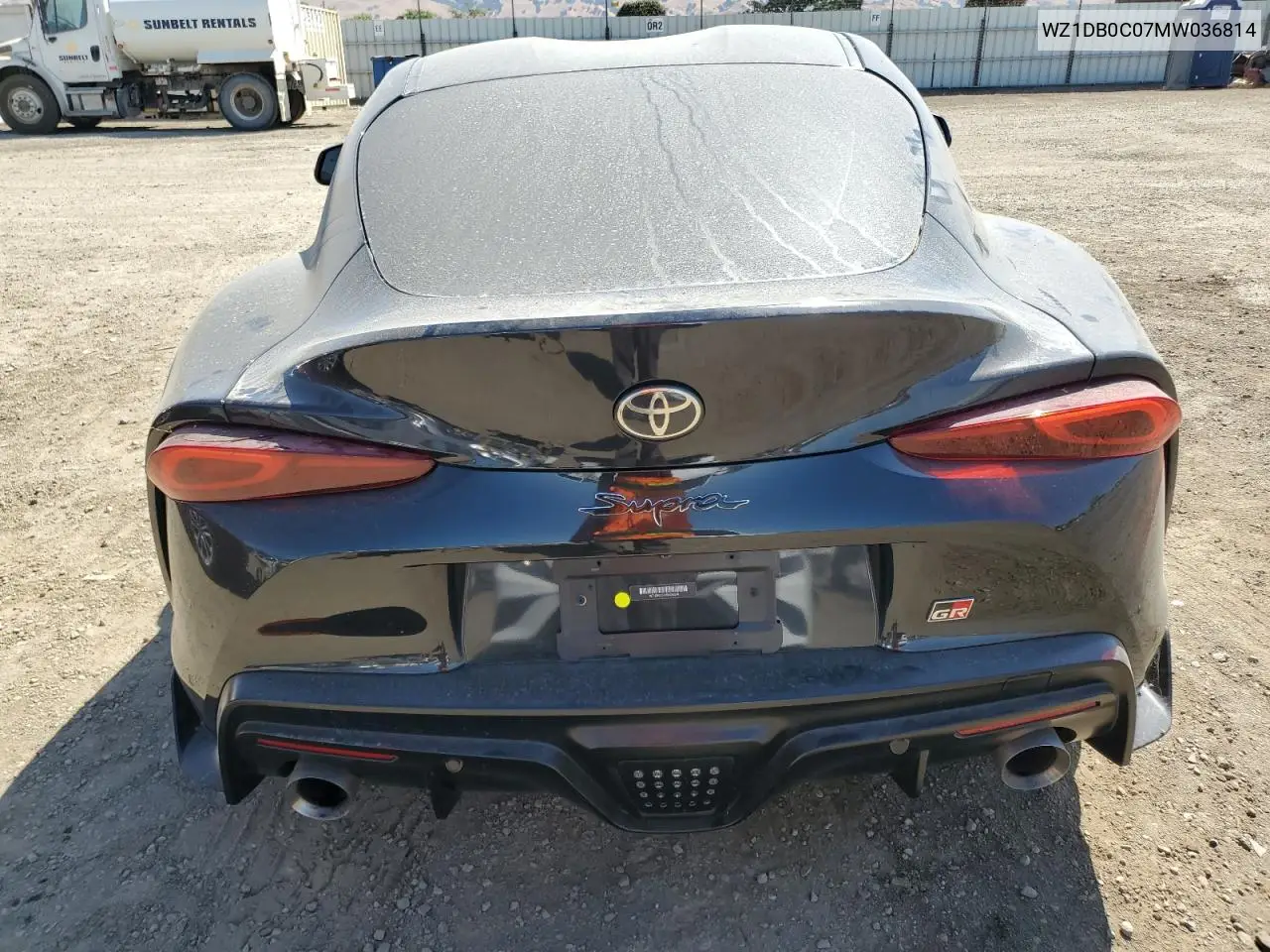 2021 Toyota Supra Base VIN: WZ1DB0C07MW036814 Lot: 63338005