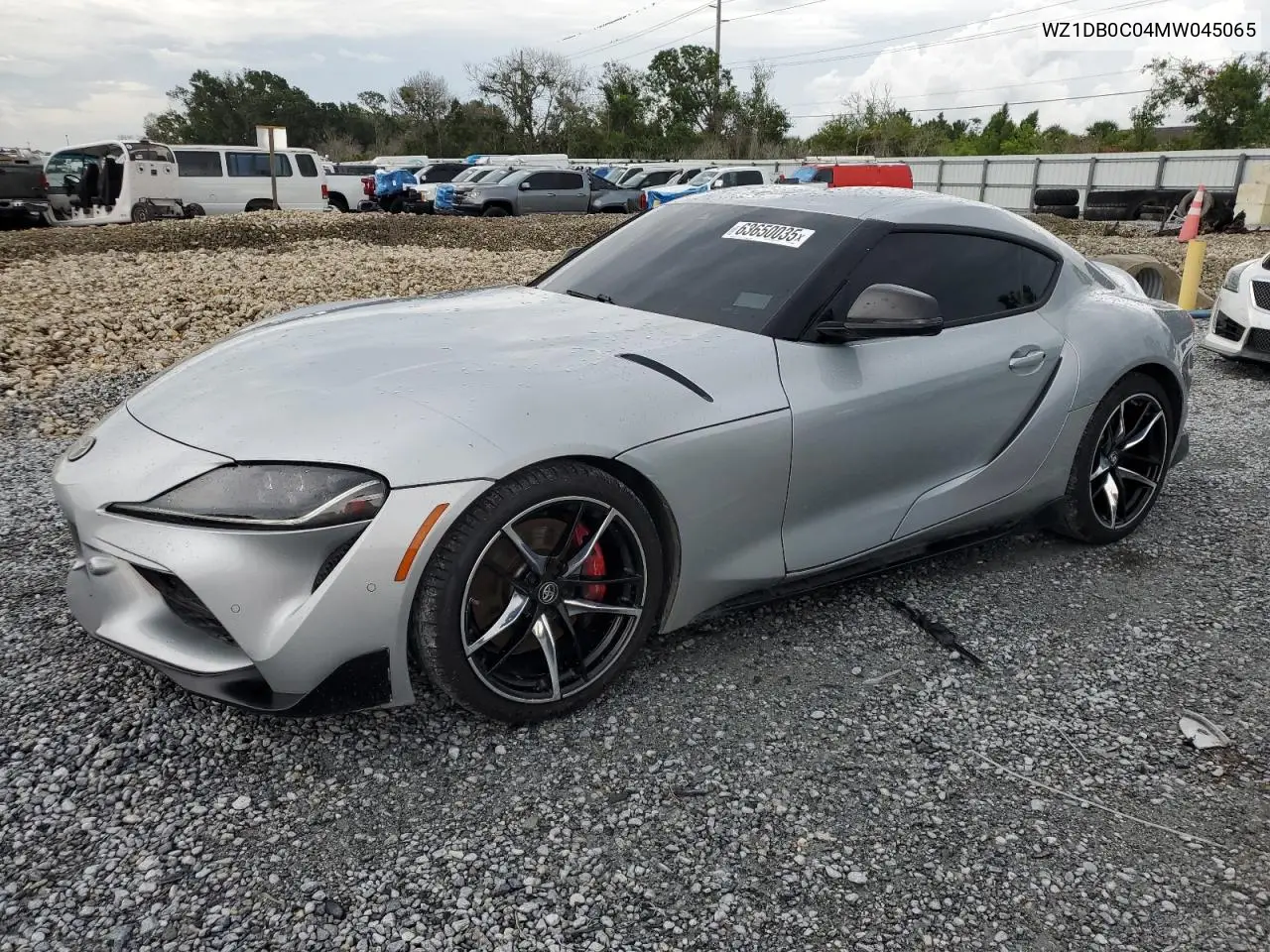 2021 Toyota Supra Base VIN: WZ1DB0C04MW045065 Lot: 63650035