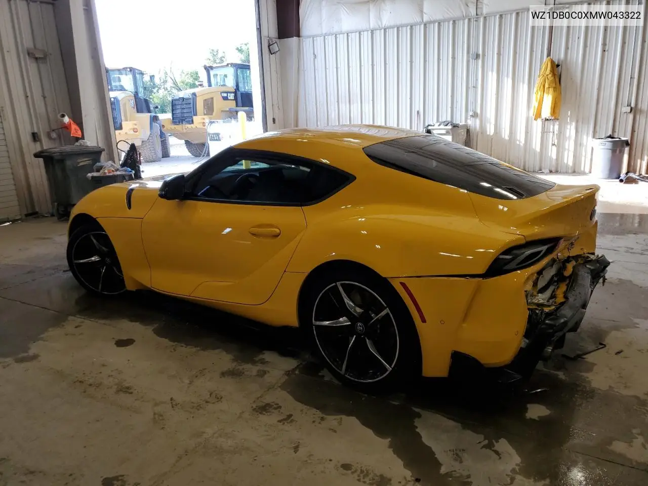 2021 Toyota Supra Base VIN: WZ1DB0C0XMW043322 Lot: 64114935