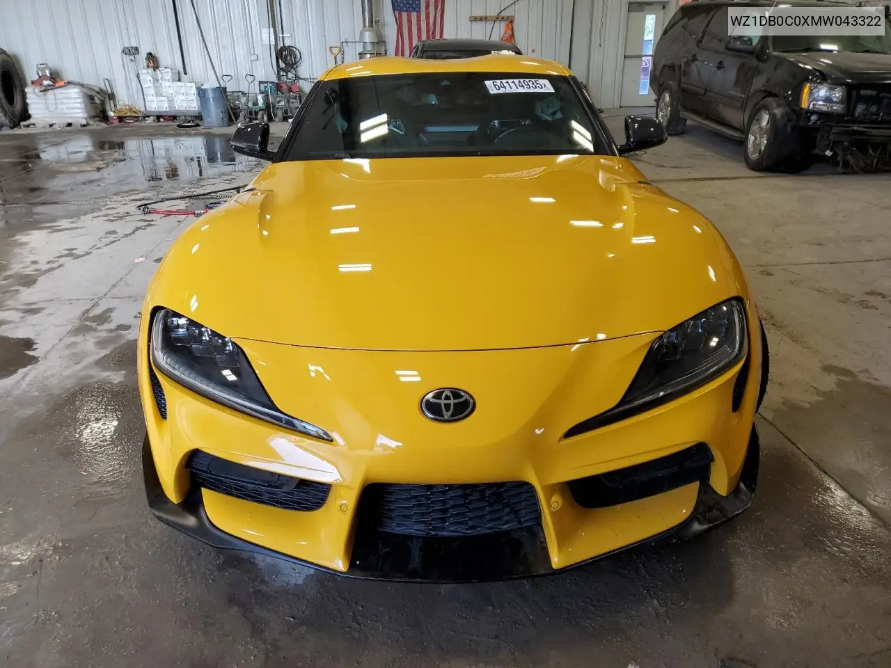 2021 Toyota Supra Base VIN: WZ1DB0C0XMW043322 Lot: 64114935