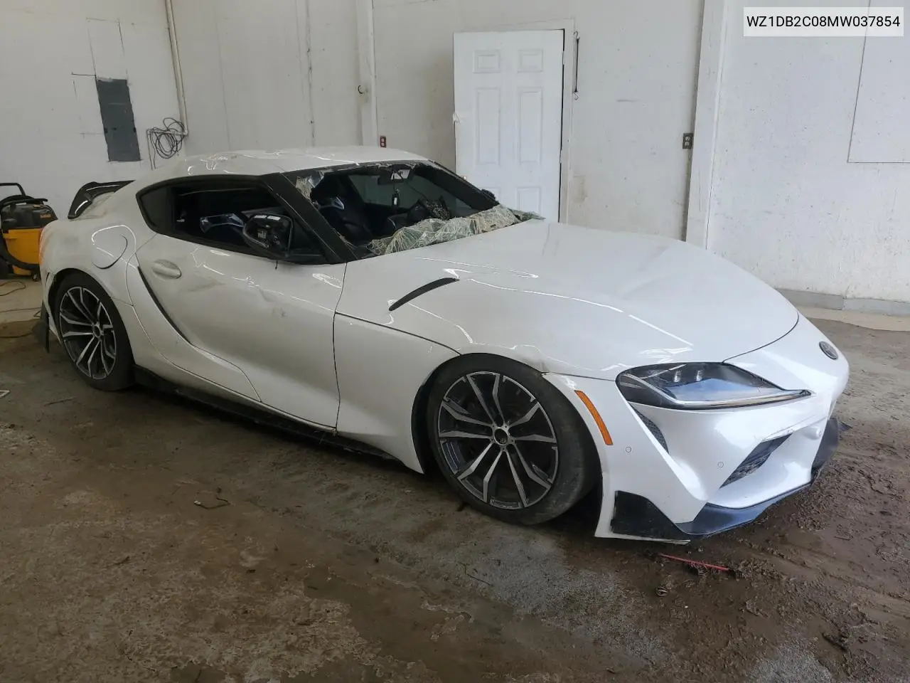 2021 Toyota Supra VIN: WZ1DB2C08MW037854 Lot: 76618284