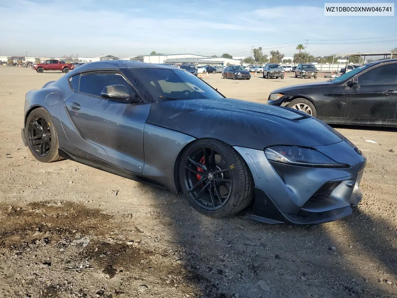 2022 Toyota Supra Base VIN: WZ1DB0C0XNW046741 Lot: 43457735
