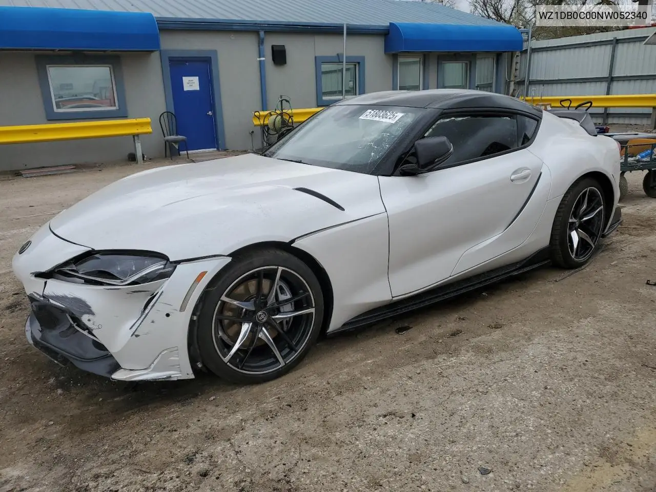 2022 Toyota Supra Base VIN: WZ1DB0C00NW052340 Lot: 51803625