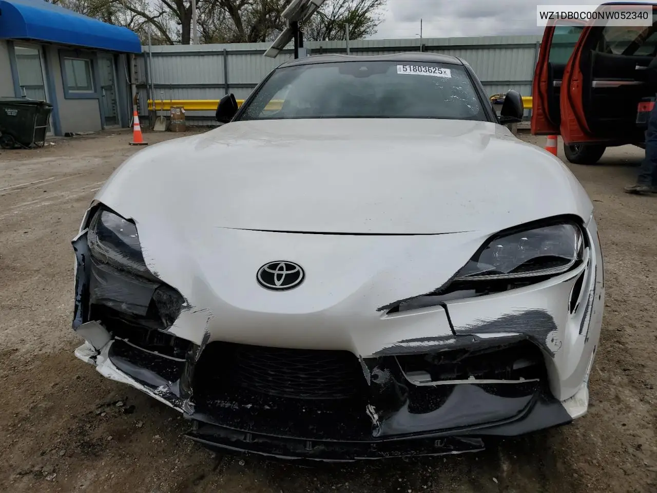 2022 Toyota Supra Base VIN: WZ1DB0C00NW052340 Lot: 51803625
