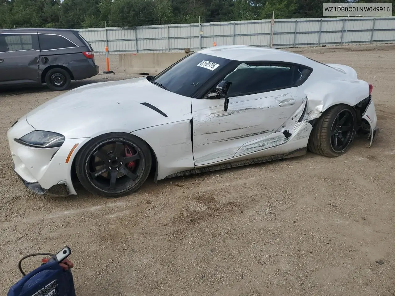 2022 Toyota Supra Base VIN: WZ1DB0C01NW049916 Lot: 61598725