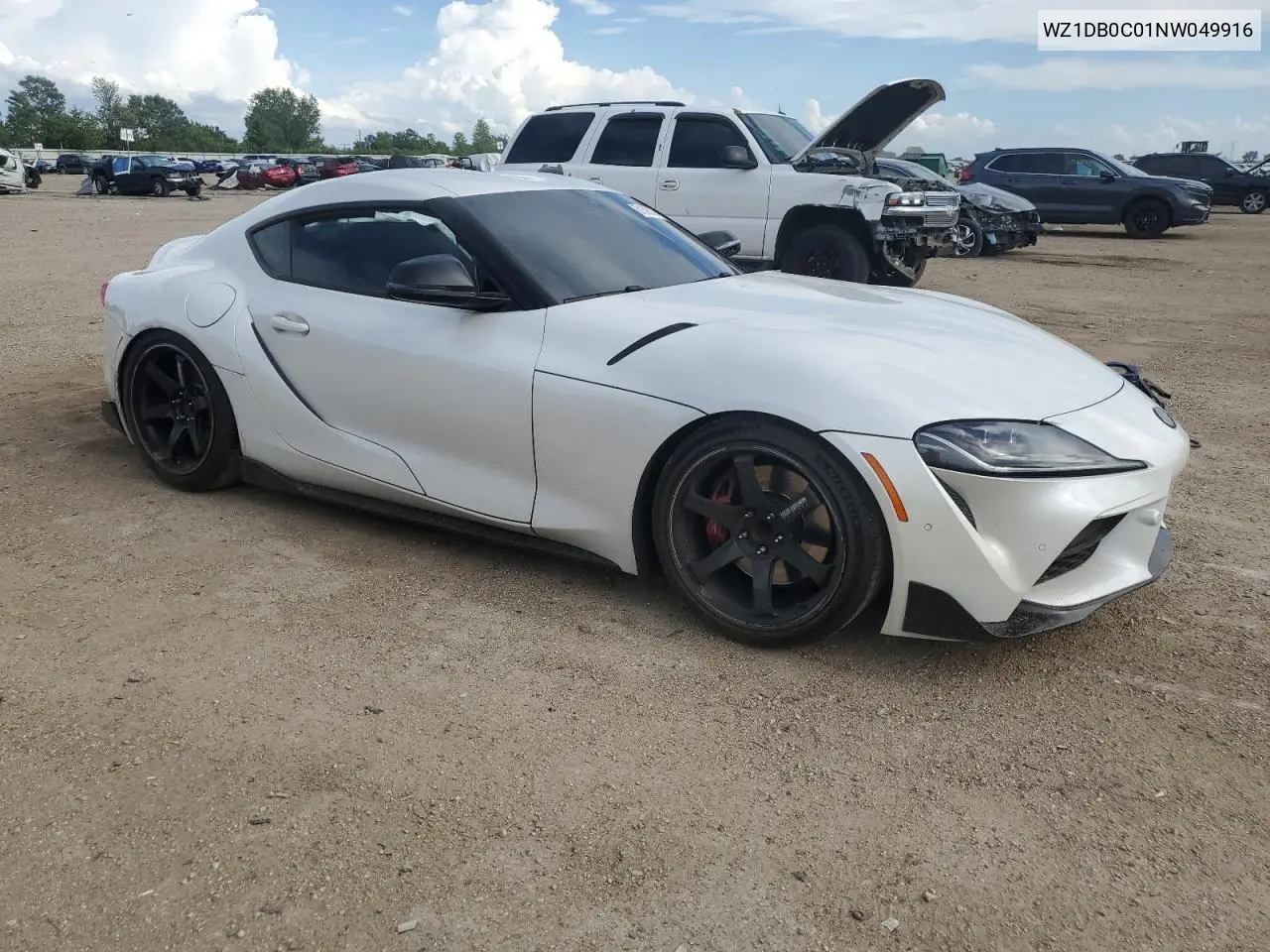 2022 Toyota Supra Base VIN: WZ1DB0C01NW049916 Lot: 61598725