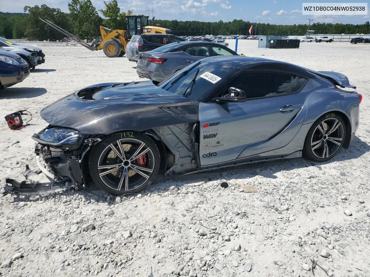2022 Toyota Supra Base VIN: WZ1DB0C04NW052938 Lot: 64413835