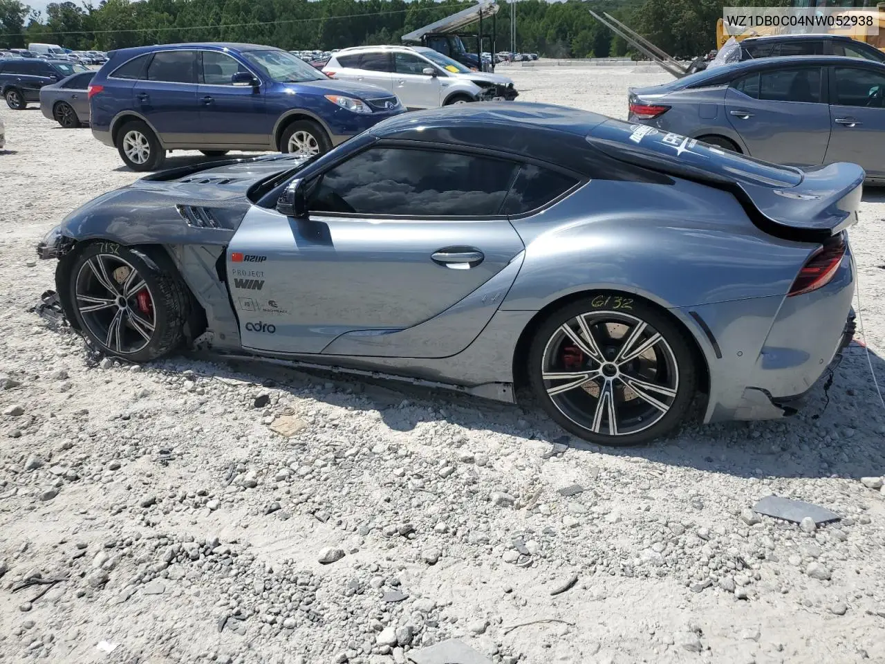 2022 Toyota Supra Base VIN: WZ1DB0C04NW052938 Lot: 64413835