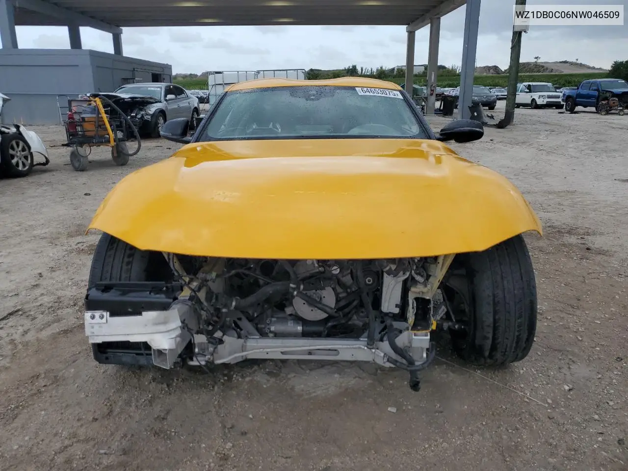 2022 Toyota Supra Base VIN: WZ1DB0C06NW046509 Lot: 64653075