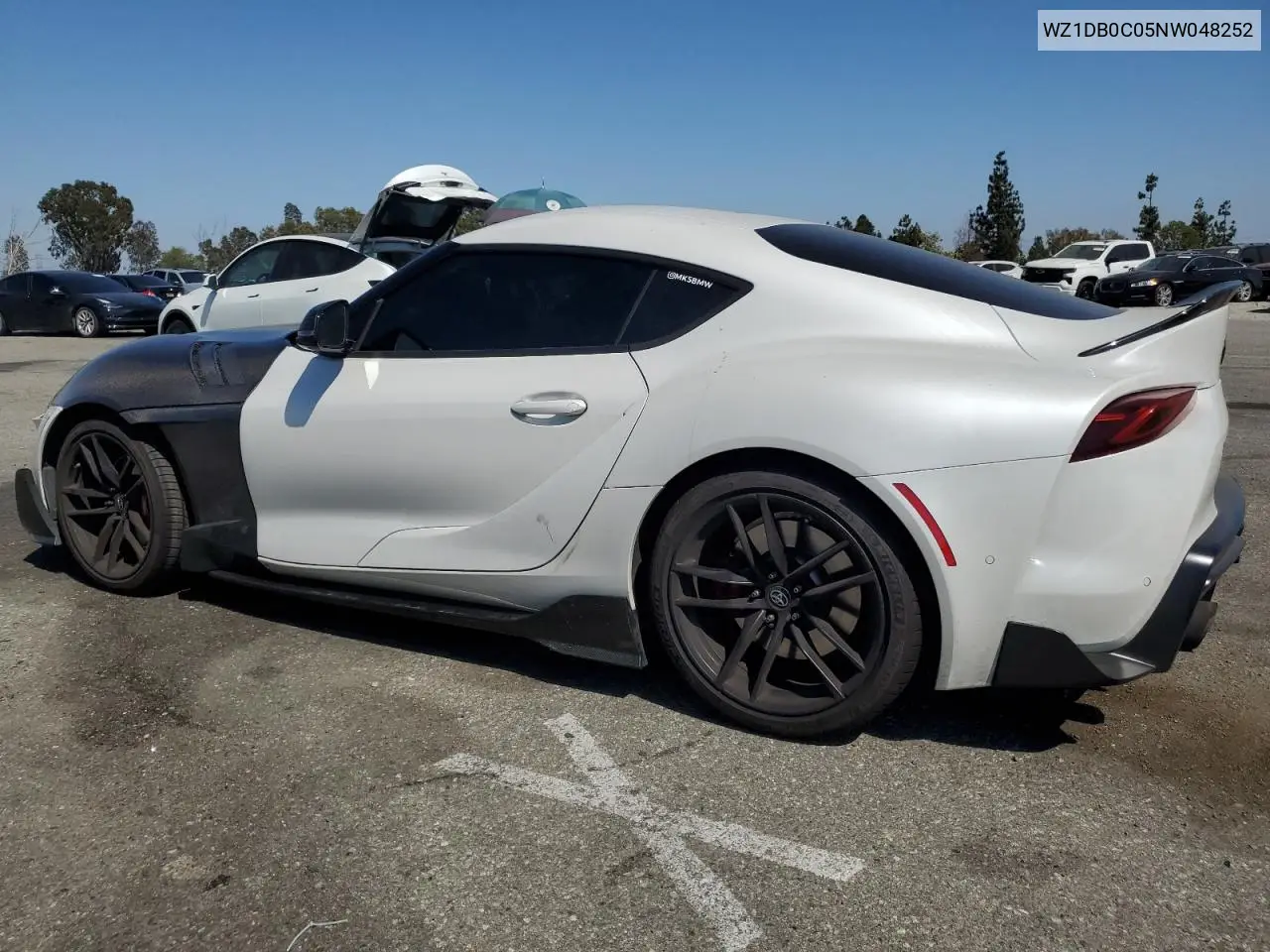 2022 Toyota Supra Base VIN: WZ1DB0C05NW048252 Lot: 66042195
