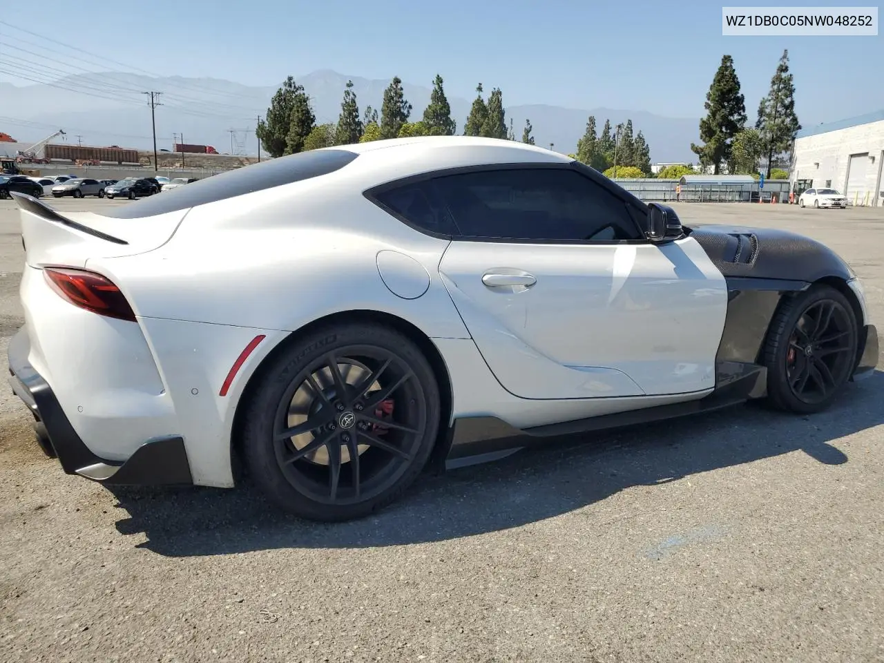 2022 Toyota Supra Base VIN: WZ1DB0C05NW048252 Lot: 66042195