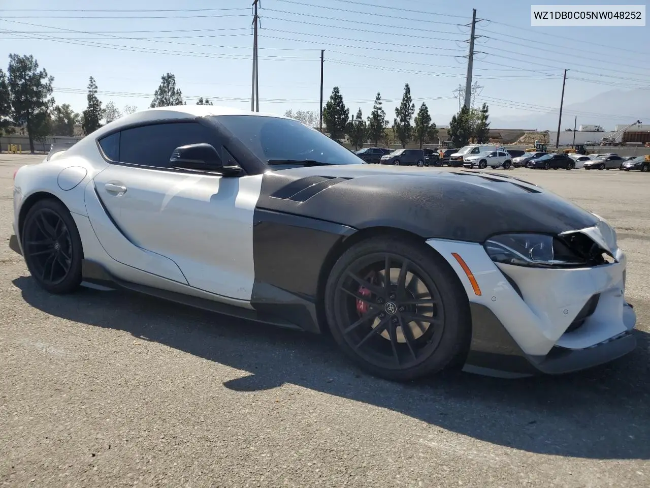 2022 Toyota Supra Base VIN: WZ1DB0C05NW048252 Lot: 66042195