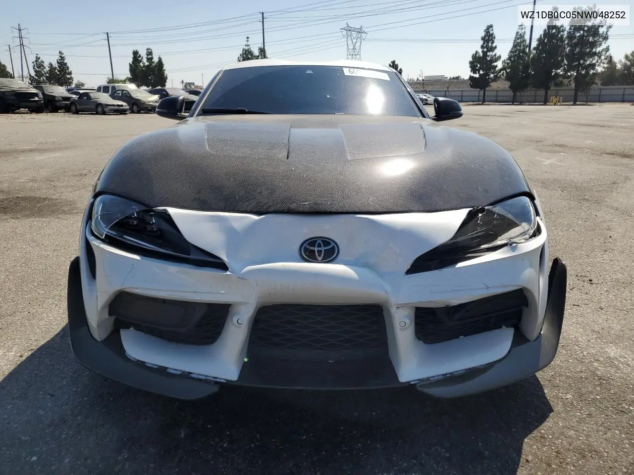 2022 Toyota Supra Base VIN: WZ1DB0C05NW048252 Lot: 66042195