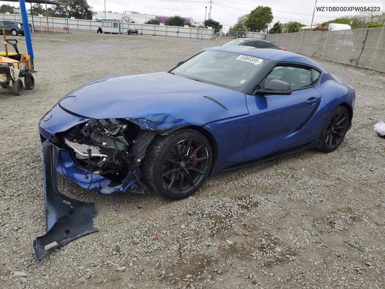 2023 Toyota Supra Base VIN: WZ1DB0G0XPW054223 Lot: 55860385