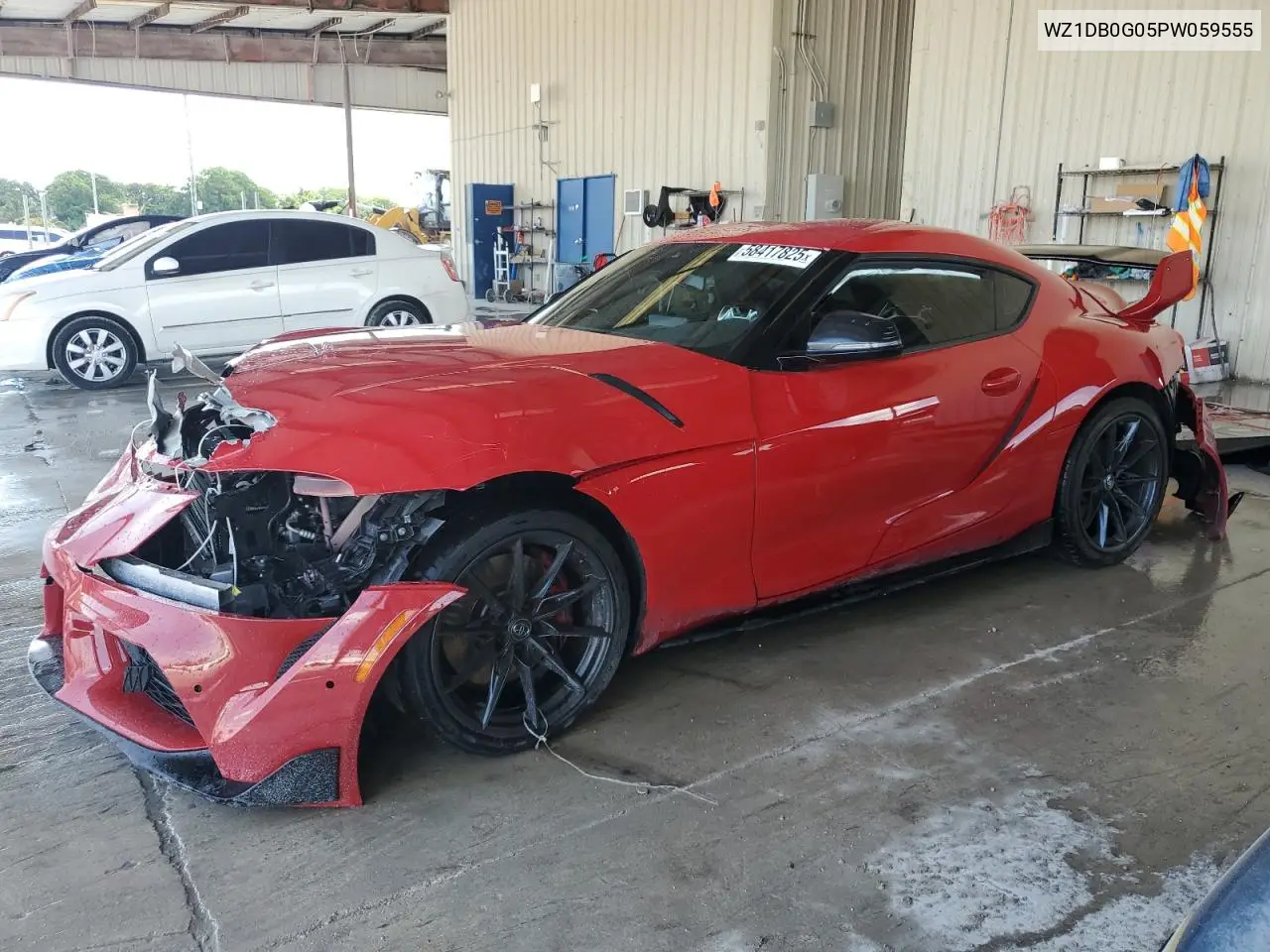 2023 Toyota Supra Base VIN: WZ1DB0G05PW059555 Lot: 58417825