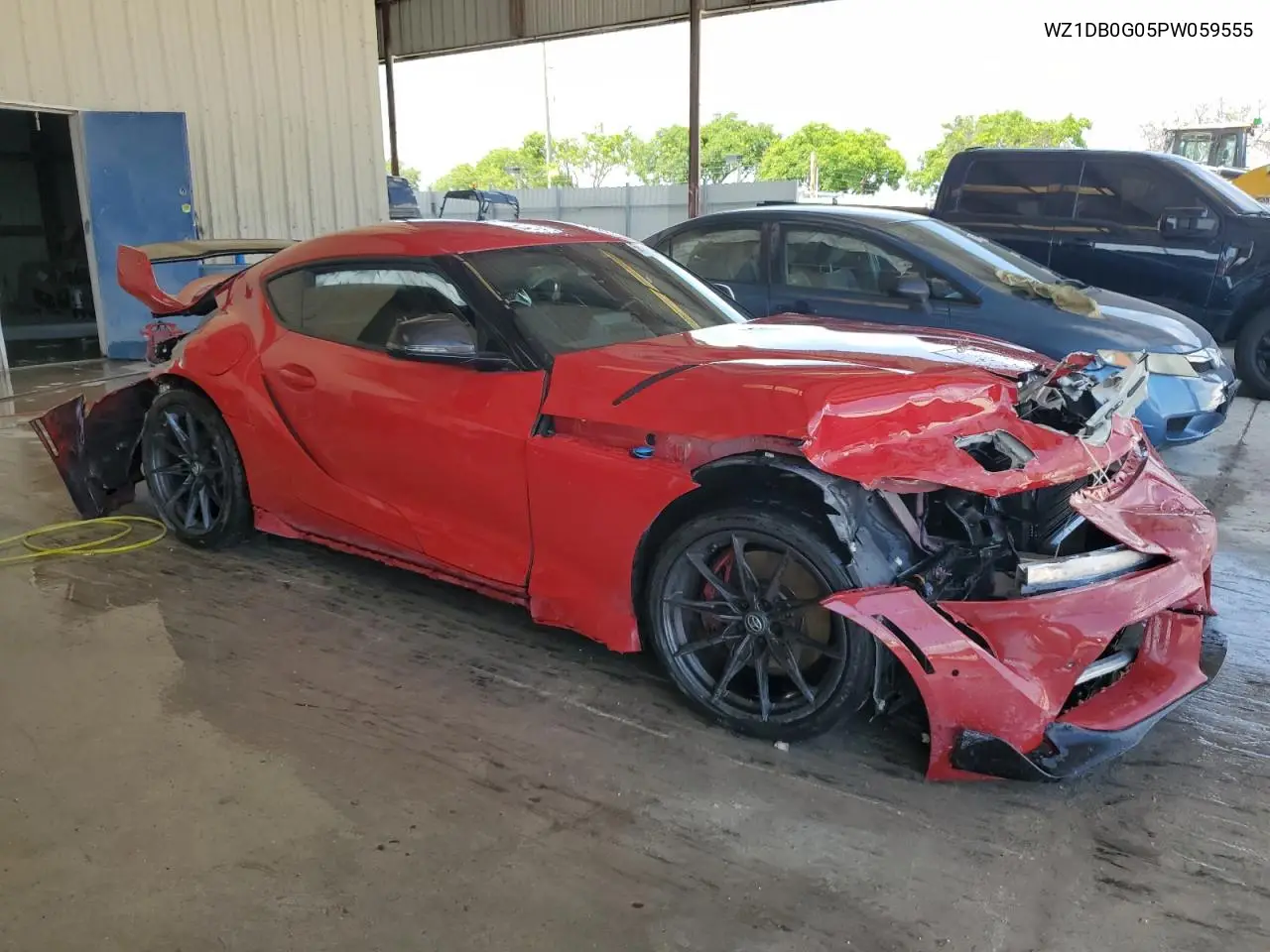 2023 Toyota Supra Base VIN: WZ1DB0G05PW059555 Lot: 58417825
