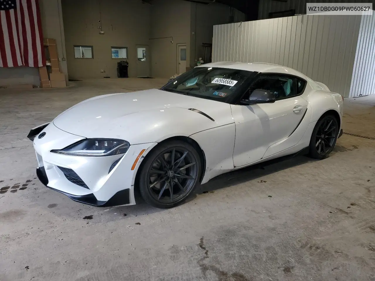 2023 Toyota Supra Base VIN: WZ1DB0G09PW060627 Lot: 60958585