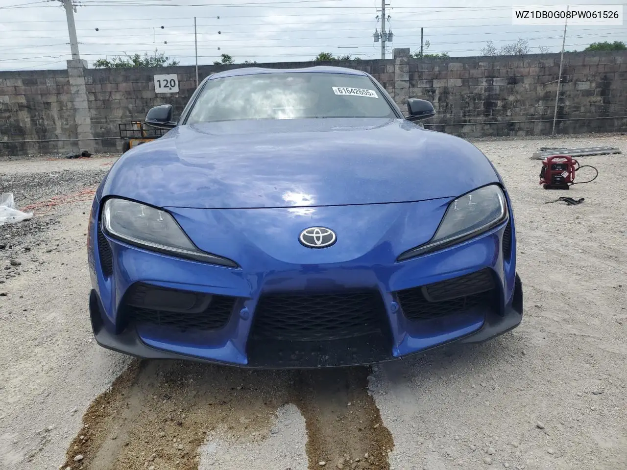 2023 Toyota Supra Base VIN: WZ1DB0G08PW061526 Lot: 61642655