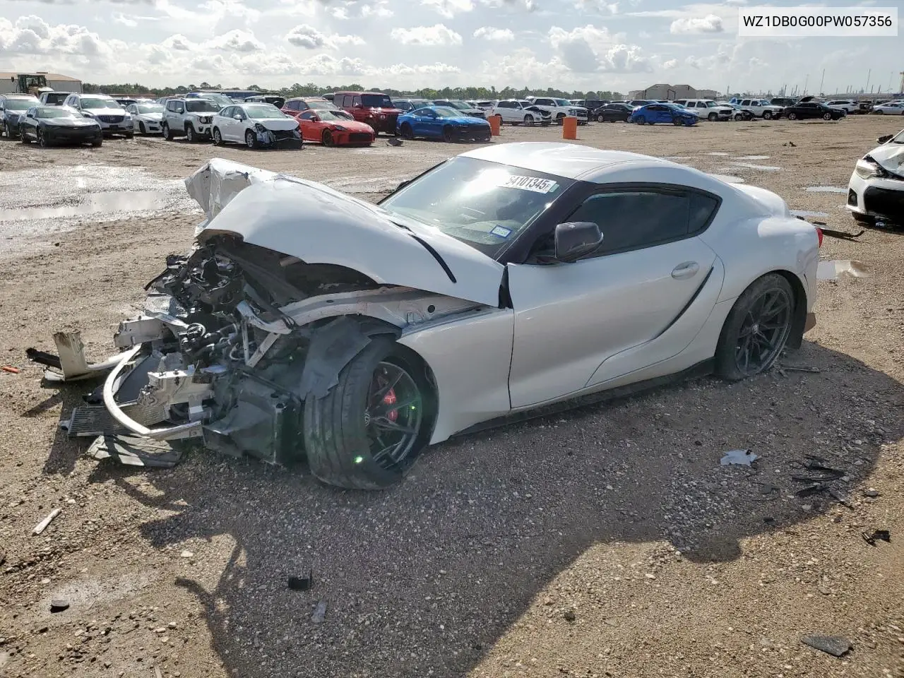 2023 Toyota Supra Base VIN: WZ1DB0G00PW057356 Lot: 64101345