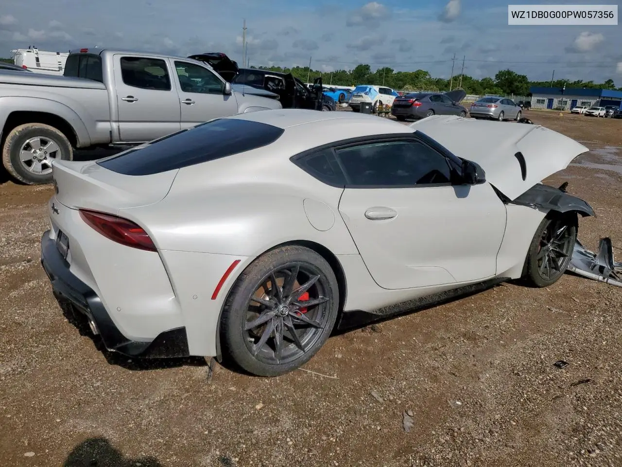 2023 Toyota Supra Base VIN: WZ1DB0G00PW057356 Lot: 64101345