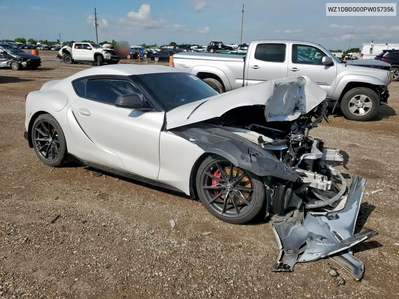 2023 Toyota Supra Base VIN: WZ1DB0G00PW057356 Lot: 64101345