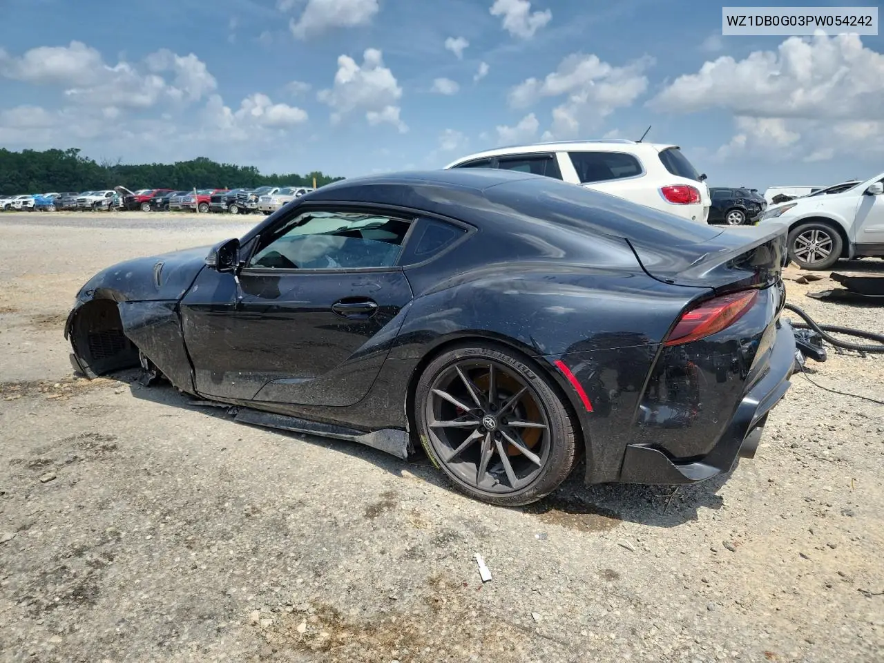 2023 Toyota Supra Base VIN: WZ1DB0G03PW054242 Lot: 64280695