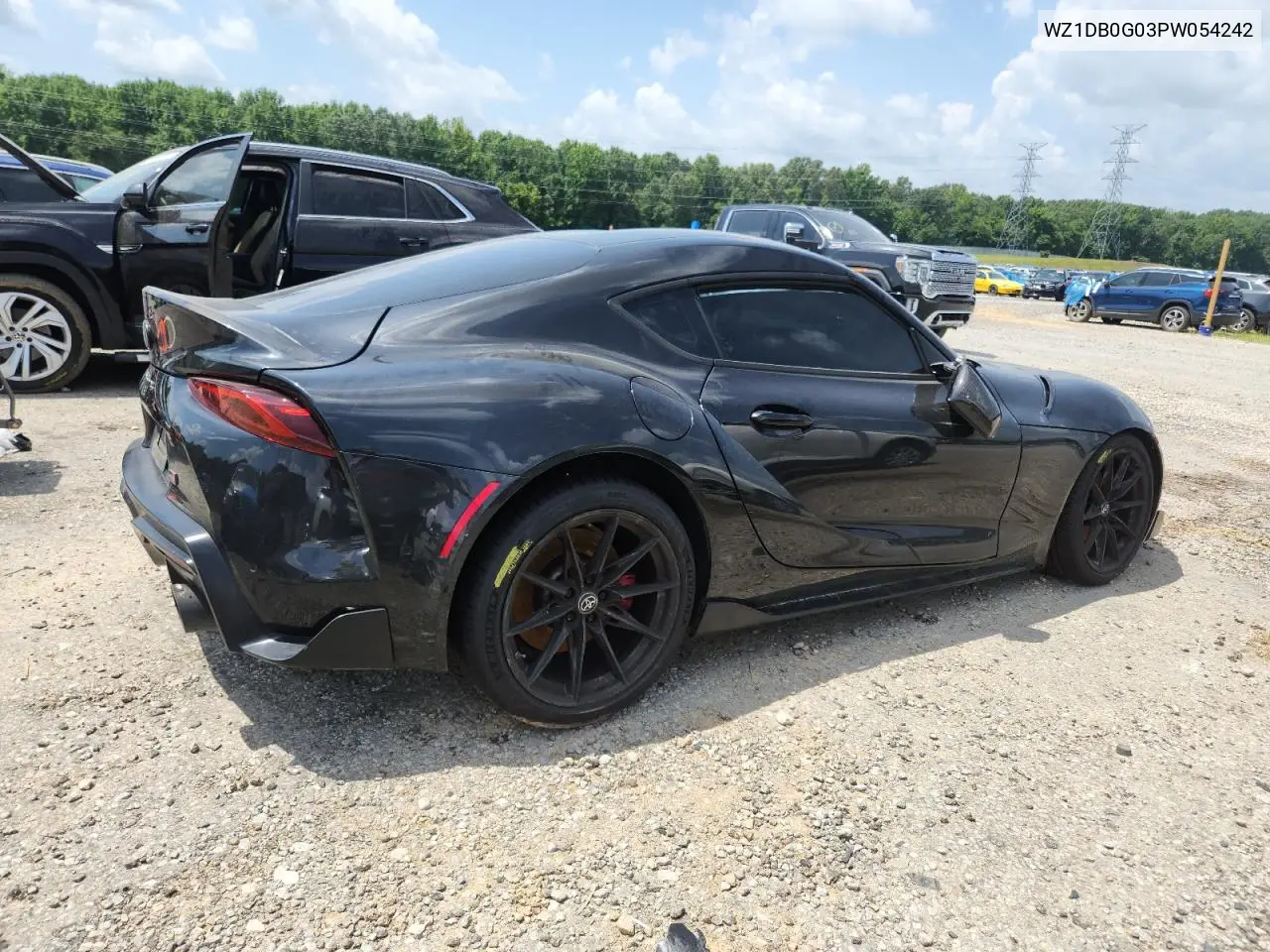 2023 Toyota Supra Base VIN: WZ1DB0G03PW054242 Lot: 64280695