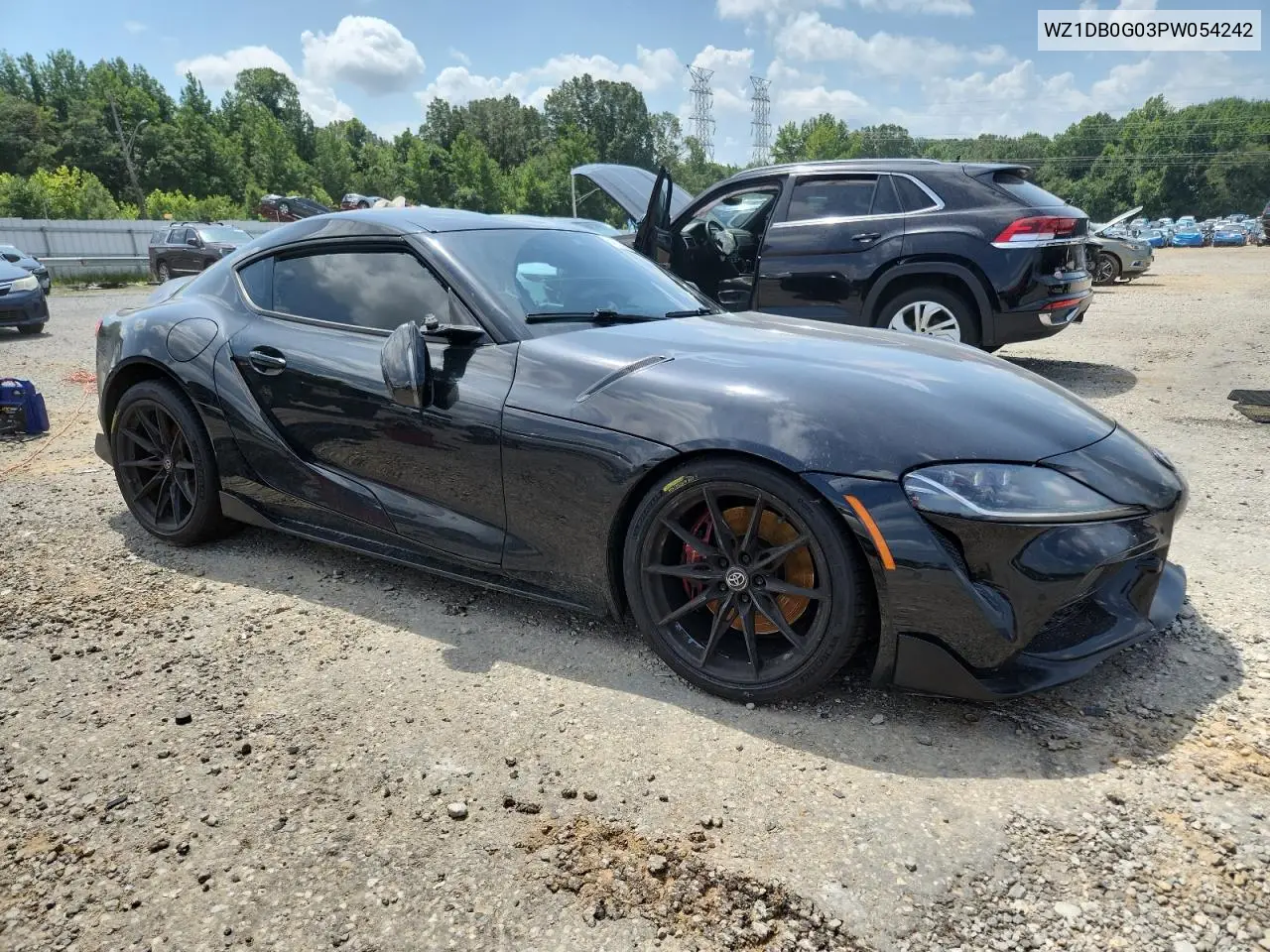 2023 Toyota Supra Base VIN: WZ1DB0G03PW054242 Lot: 64280695