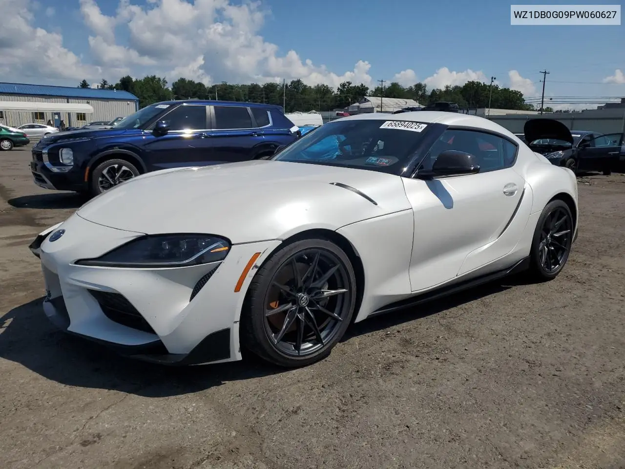 2023 Toyota Supra Base VIN: WZ1DB0G09PW060627 Lot: 65894025