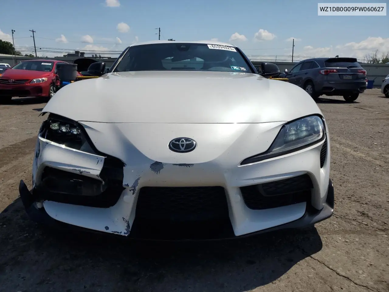 2023 Toyota Supra Base VIN: WZ1DB0G09PW060627 Lot: 65894025