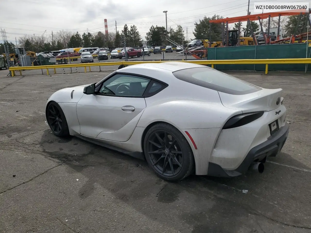 2024 Toyota Supra Base VIN: WZ1DB0G08RW067040 Lot: 49603795