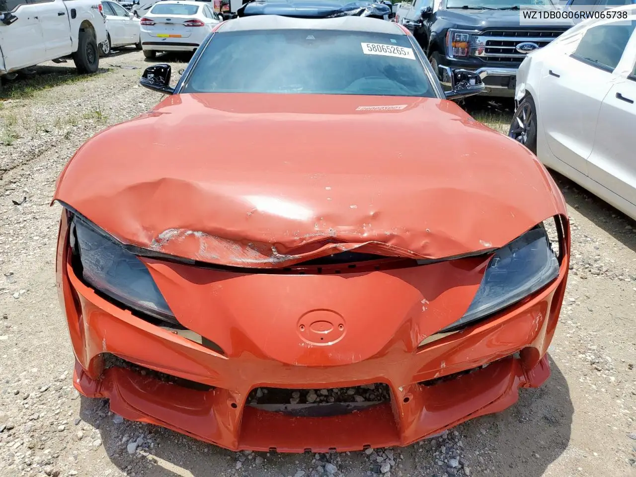 2024 Toyota Supra Base VIN: WZ1DB0G06RW065738 Lot: 58065265