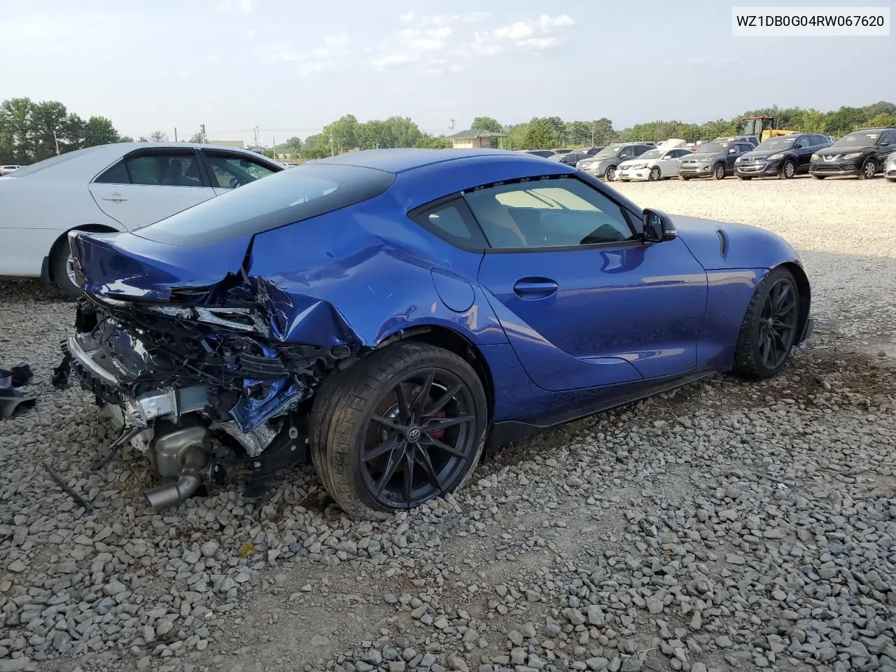 2024 Toyota Supra Base VIN: WZ1DB0G04RW067620 Lot: 59895735