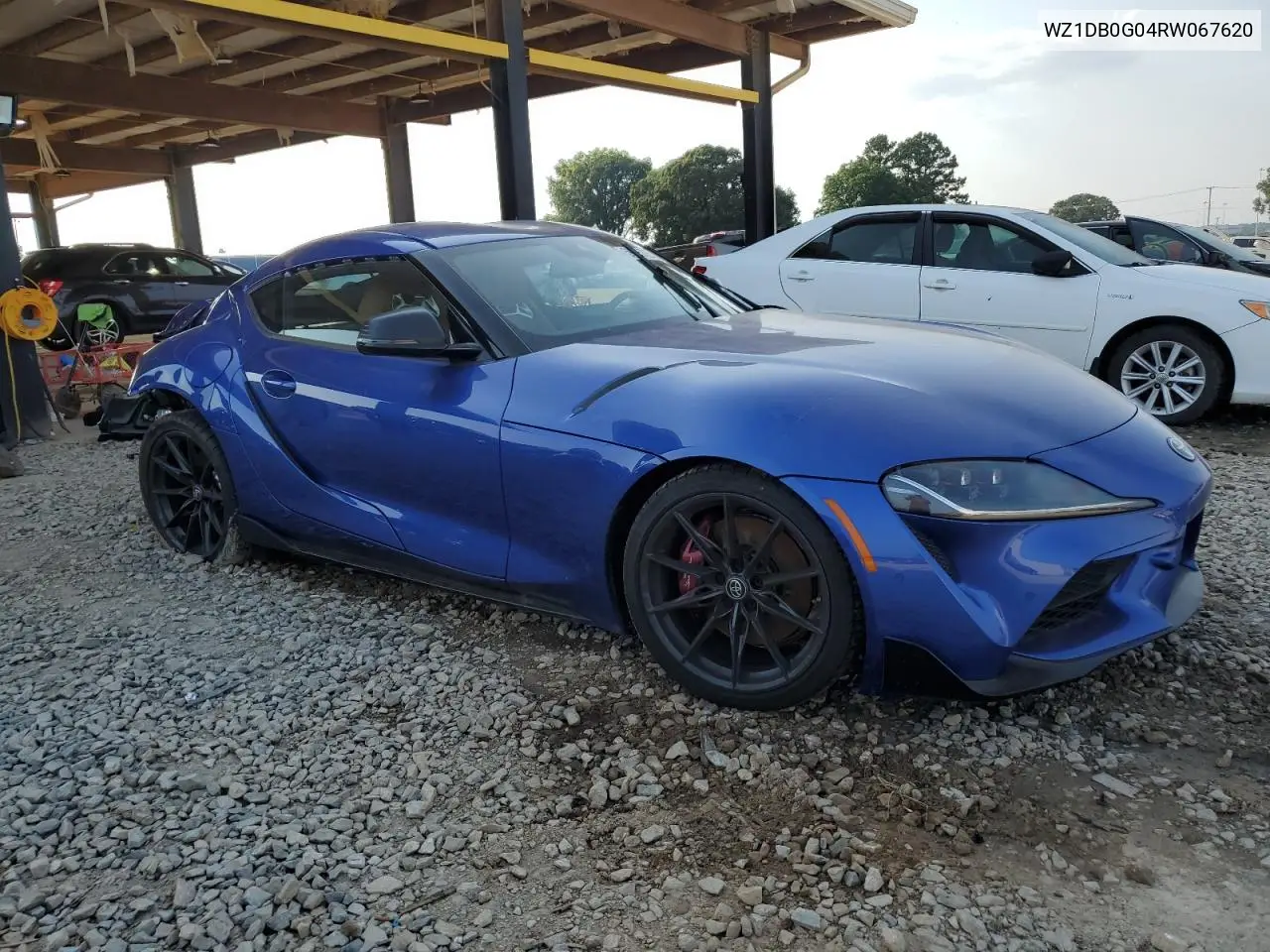 2024 Toyota Supra Base VIN: WZ1DB0G04RW067620 Lot: 59895735