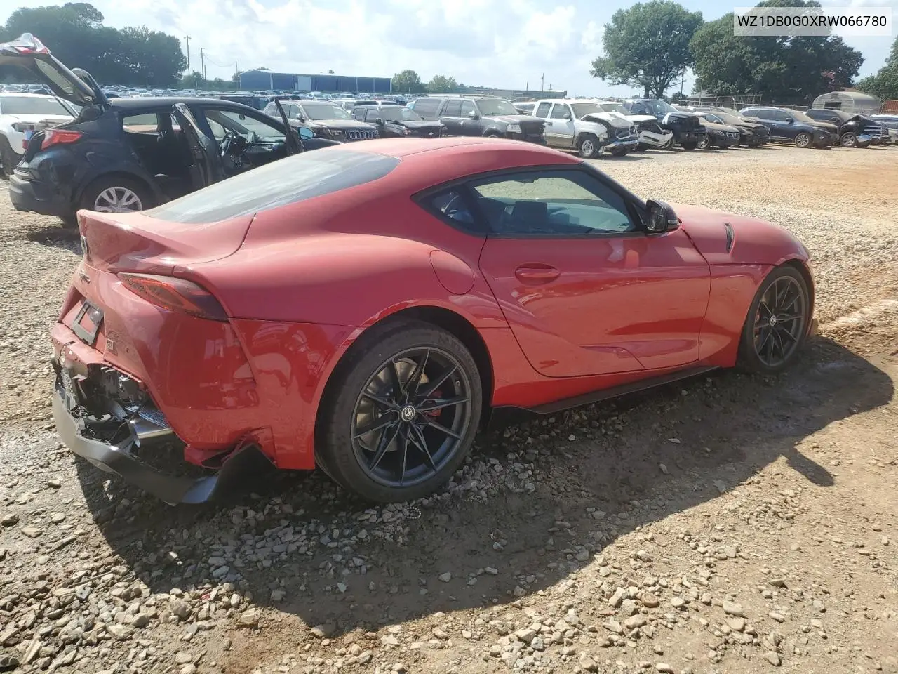 2024 Toyota Supra Base VIN: WZ1DB0G0XRW066780 Lot: 64622185