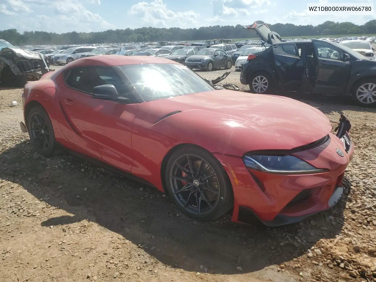 2024 Toyota Supra Base VIN: WZ1DB0G0XRW066780 Lot: 64622185
